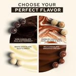 Gourmet snackathon coffee beans in chocolate coating