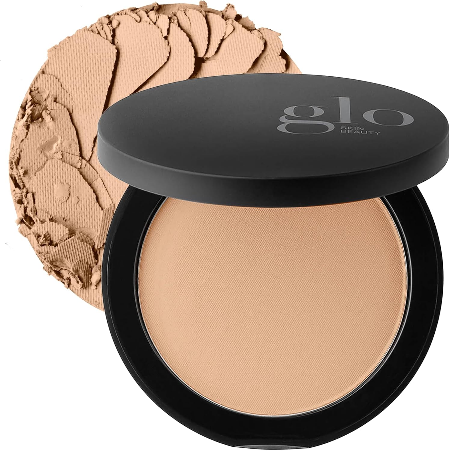 Glo Skin Beauty Pressed Base Powder Foundation Honey Light front view