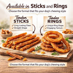 Hubert Premium dog chews packaging showcasing the USA sourced seal.
