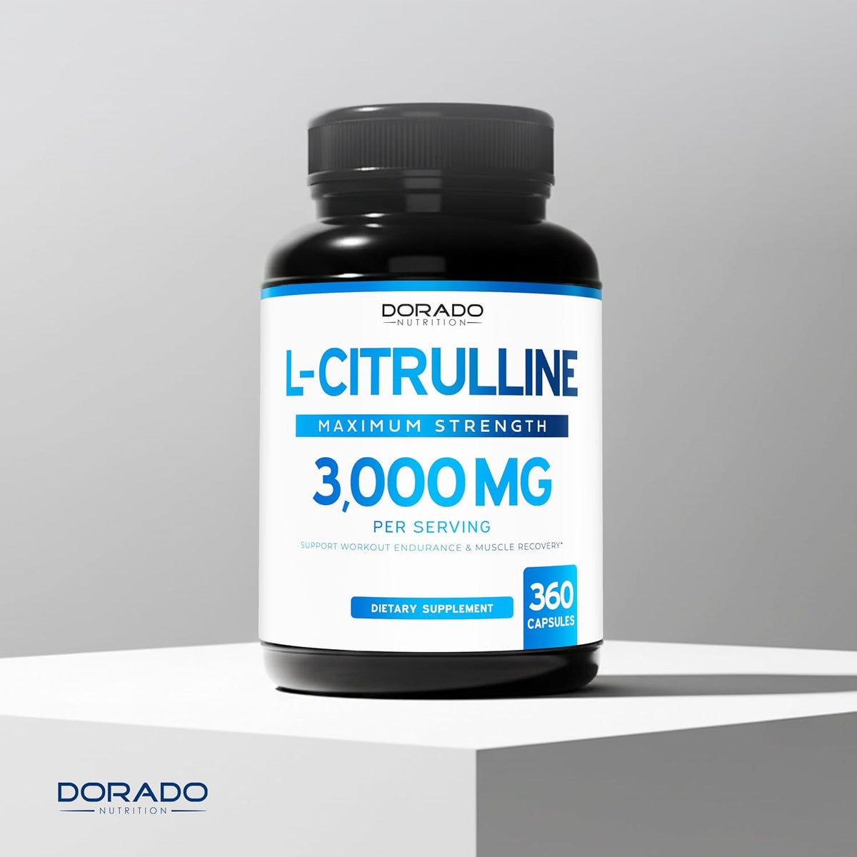 Vegan non-GMO L-Citrulline supplement 3000mg by Dorado Nutrition