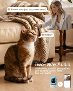 Aliobc 2K indoor cat camera package contents