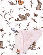 Hudson Baby Unisex Baby Plush Blanket with Furry Binding and Back, Elephant, One Size - Image 10
