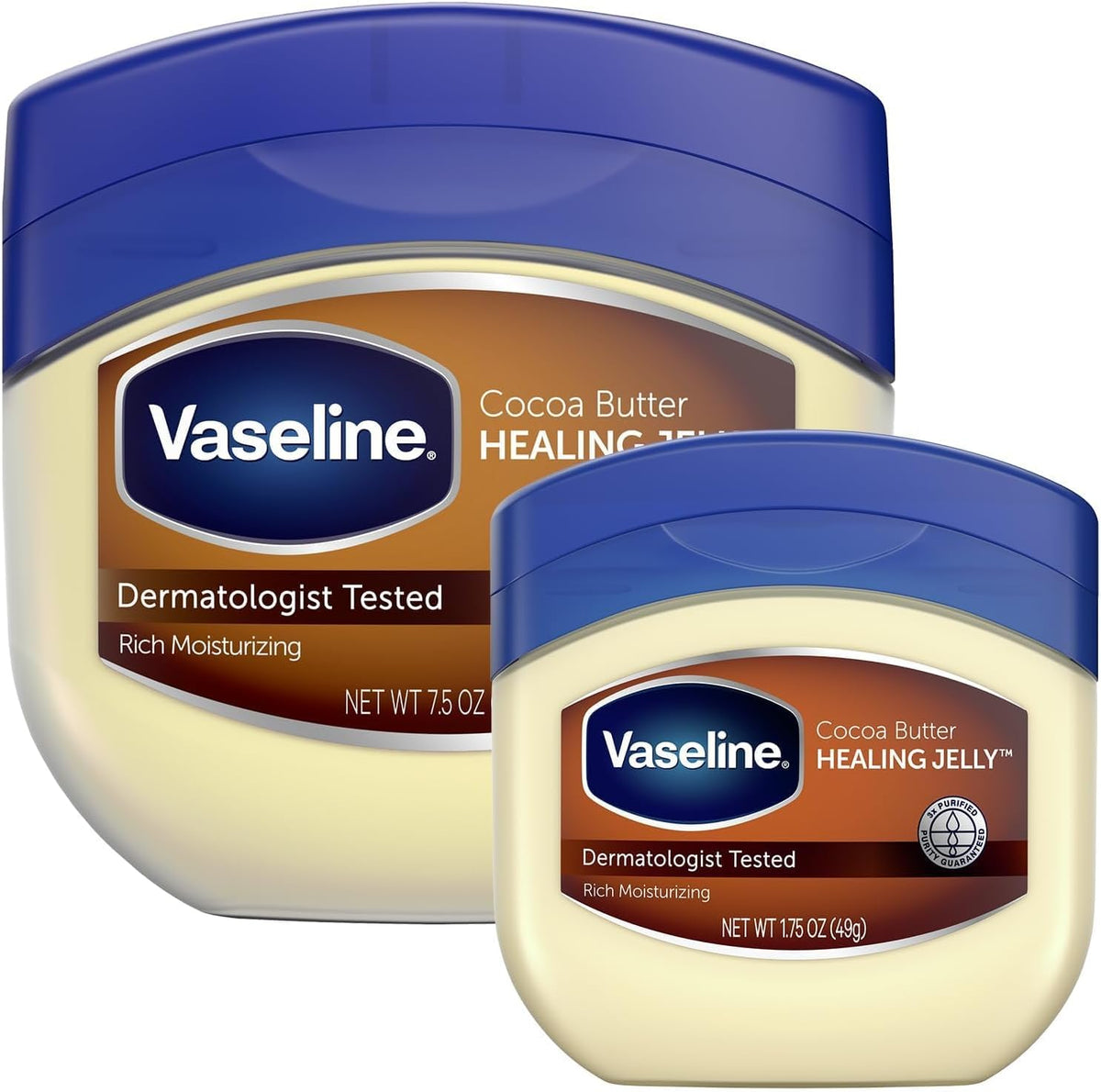 Vaseline Cocoa Butter Healing Jelly Variety Pack front view