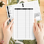 S Superfine Printing client contact profile card layout details