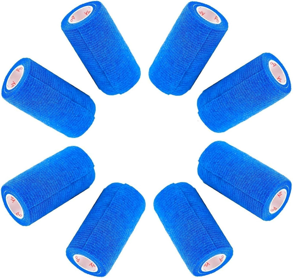 24 Pack Premium Vet Wrap - Self Adhesive Bandage Wrap & Athletic Tape - 4" x 5 Yards Elastic & Self-Sticking Cohesive Bandage for Pets, Sports, Wrists & Ankles - Assorted by Prairie Horse Supply - Image 11