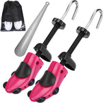 Eachway Pair of Professional 2-Way Premium Shoe Stretcher Tough Plastic Shoe Trees, Adjustable Length & Width Durable Shoe Shaper for Men and Women (Large) - Image 12