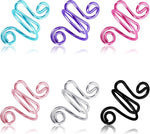 6Pcs Knitting Crochet Tension Ring for Fingers with Box | Metal Open Crochet Ring, Adjusts for Finger Tension, Speeds Up Braided Knitting Work, Ideal Gifts for Mom Grandma Crocheters - Image 10