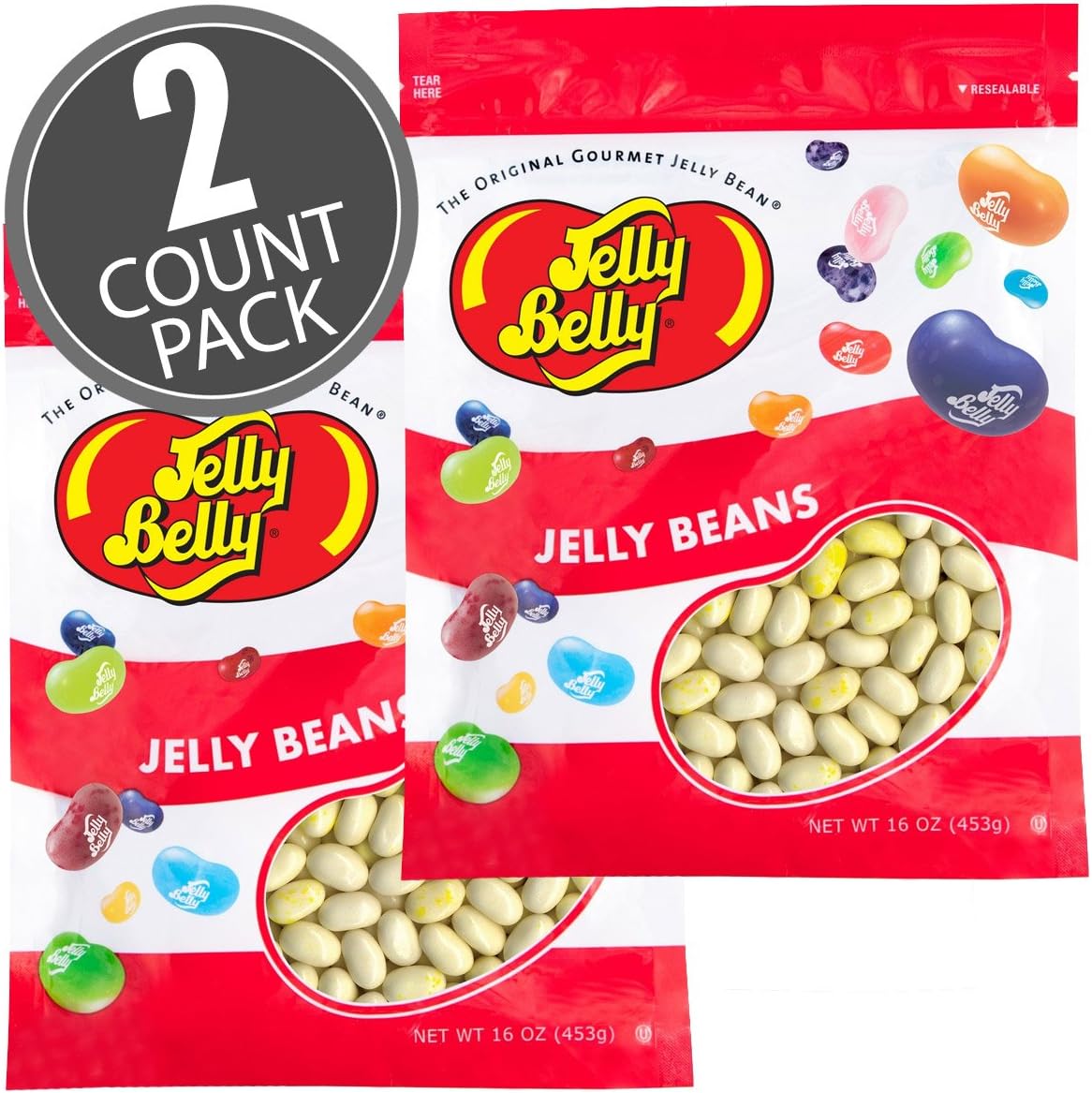 Jelly Belly Jelly Beans, Assorted Flavors, 3 lb Tub - Image 9