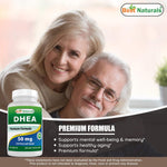 Best Naturals DHEA hormone support supplement bottle side view