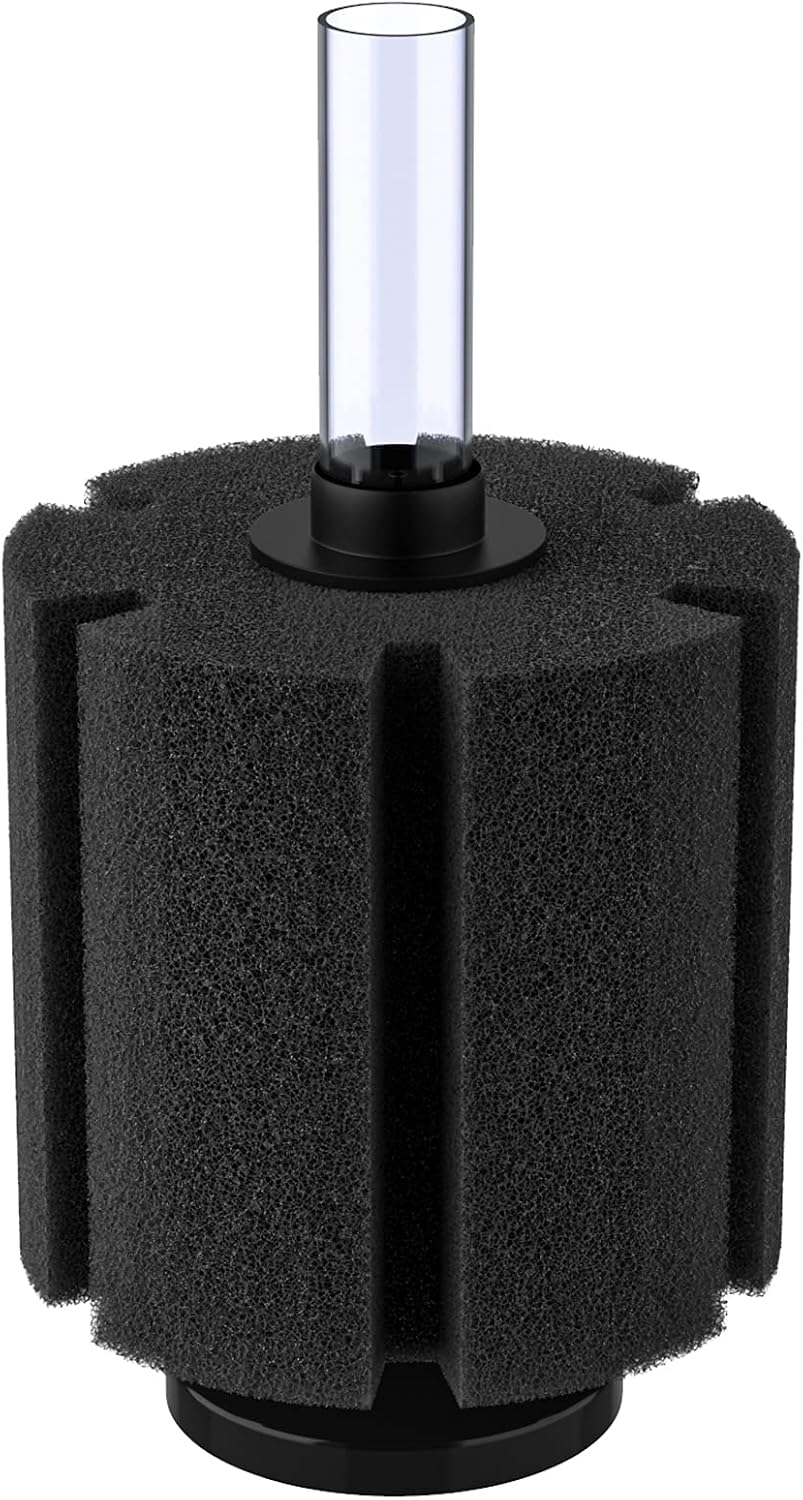 Pawfly Aquarium Large Bio Sponge Filter front view of high density foam filtration system for fish tanks.
