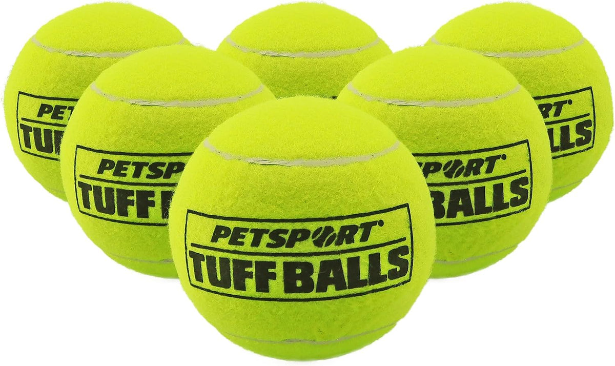 PetSport Mini Tuff Ball - Tennis Balls for Small Dogs, Great for Boredom and Aggressive Chewers, Interactive, Certified Non-Toxic, Won't Wear Down Teeth - 1.5" (Pack of 2) - Image 11