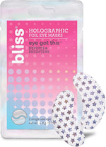 Bliss Eye Got This Holographic Foil Eye Masks 5 pack front view