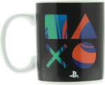 Paladone PlayStation icons heat change mug front view