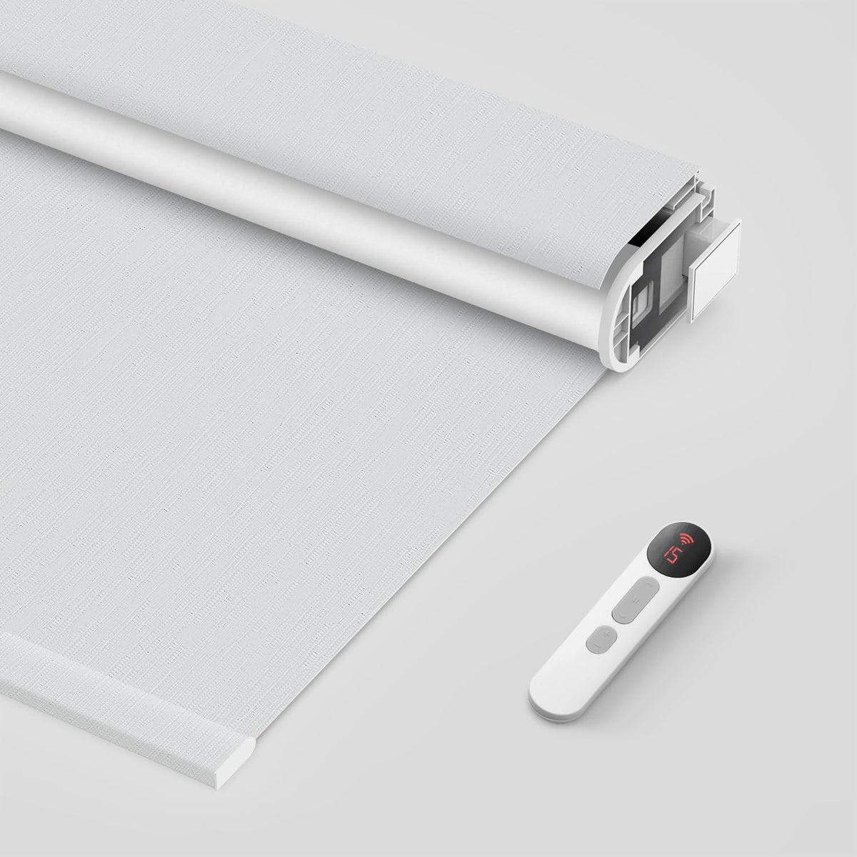 Bringnox No Drill Motorized Blinds with Remote,Blackout, with APP, Voice | With Apple Homekit,Alexa,Google, Customizable Width Range 10-94 in - Image 13