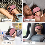 Topoint music sleep mask folded for travel