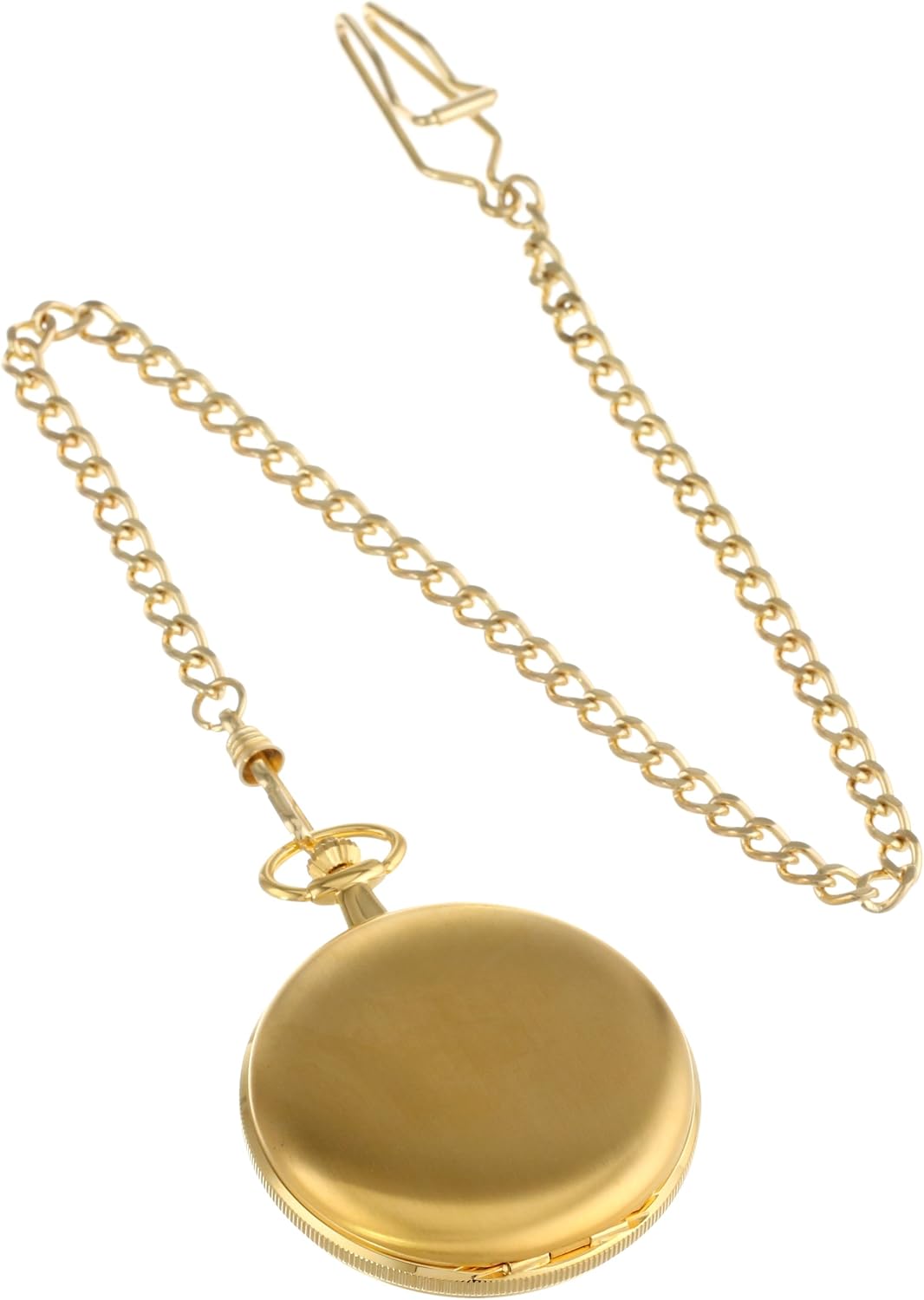 Charles-Hubert Paris pocket watch open revealing skeleton dial