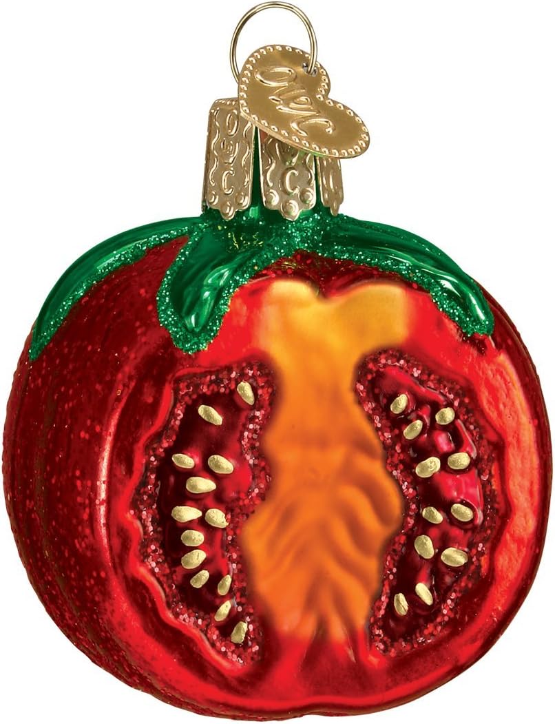 Old World Christmas Garlic Glass Blown Ornament for Christmas Tree, Handcrafted Holiday Decoration, Garden Collection - Image 12