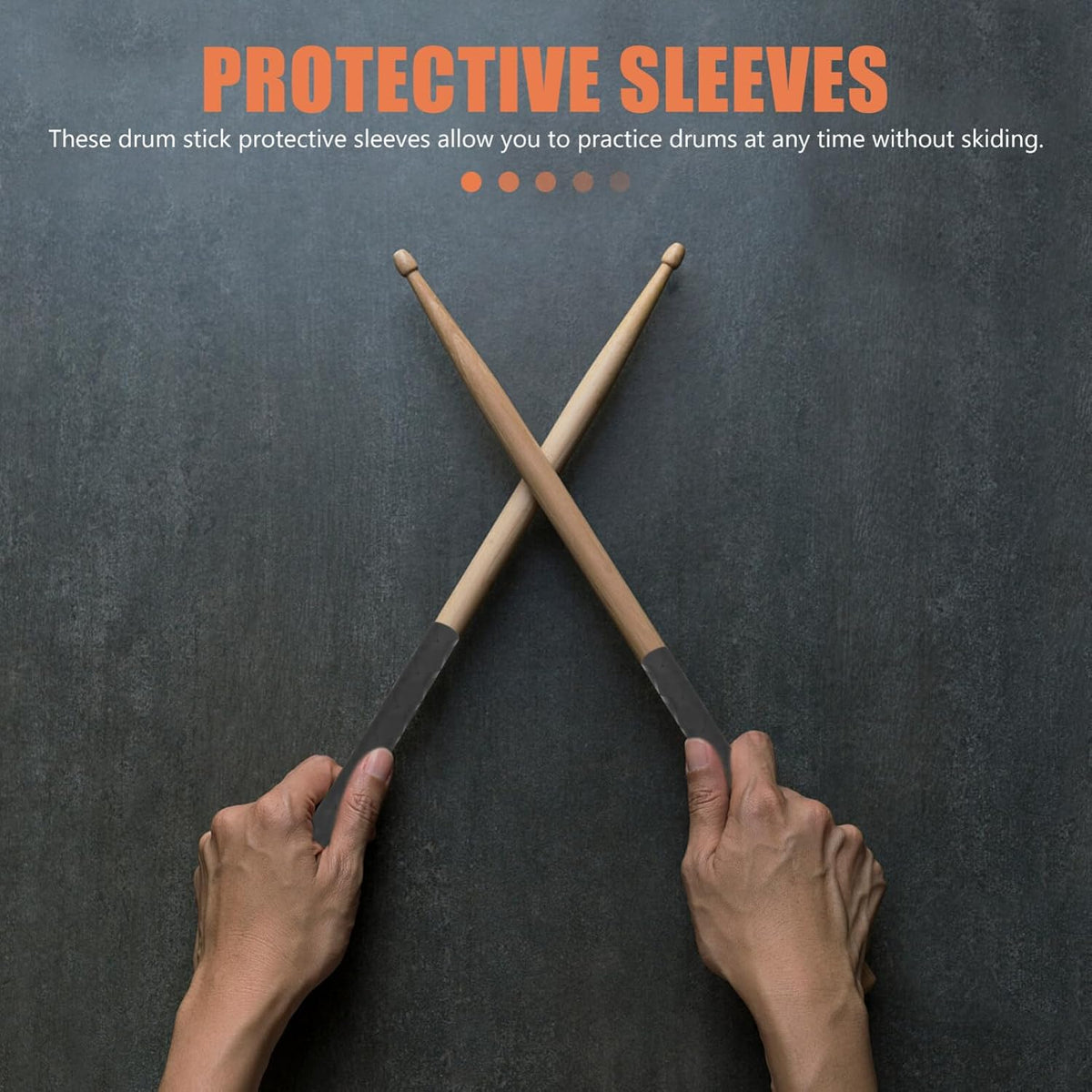 Vicasky elastic drum covers close up texture
