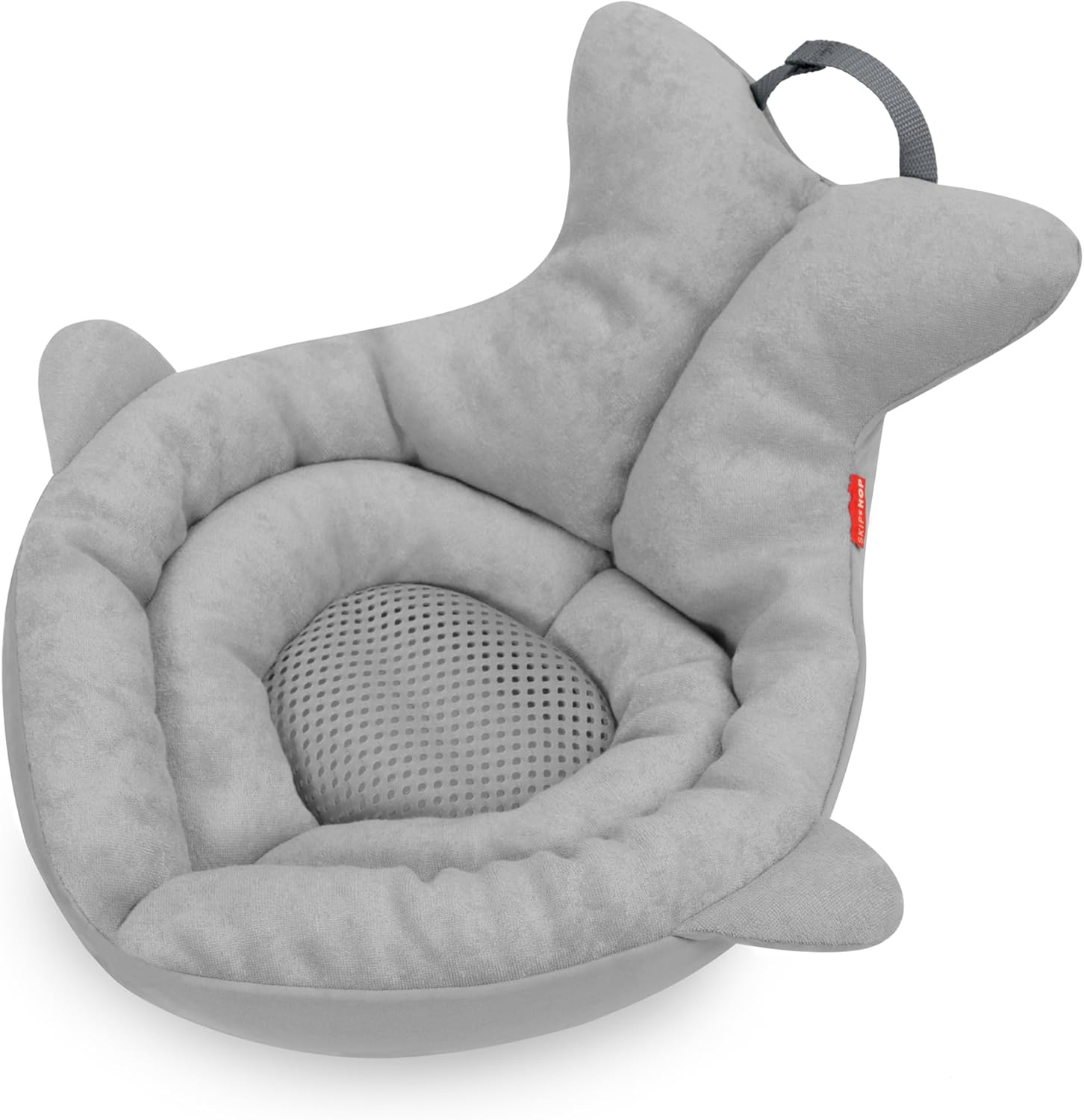 Skip Hop Moby Softspot Sink Bather front view in grey