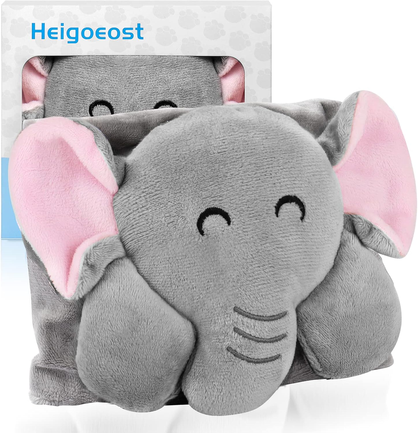 Heigoeost heated tummy wrap for baby colic and gas relief front view