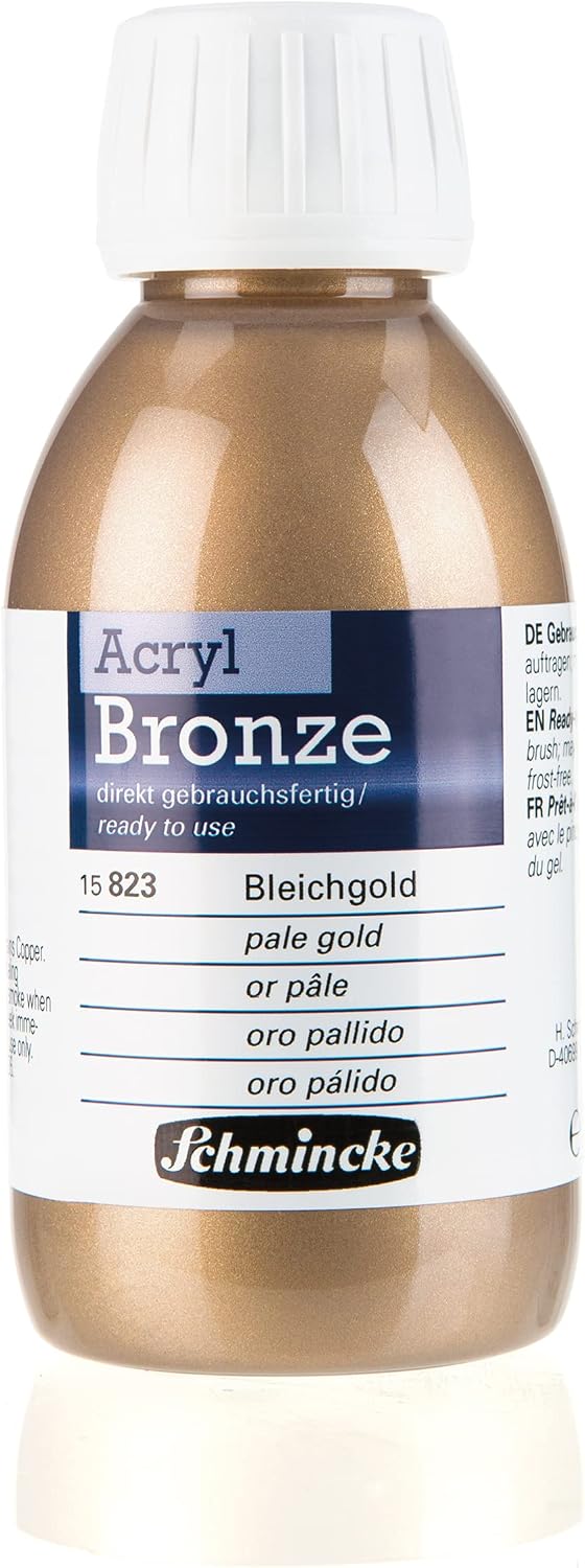 Schmincke - Oil-Bronze, silver, 50 ml, 15 805 024, for iridescent metallic effects on oil paintings, as well as on pre-primed surfaces such as wood, metal, plaster - Image 14
