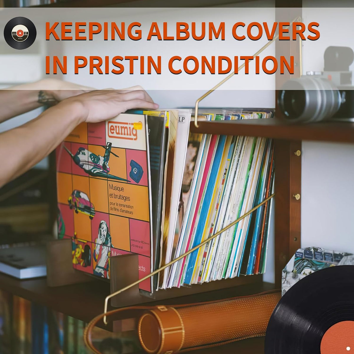 Flush opening design of Coidea record album outer cover