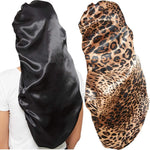 Wbfwbb 2 piece satin hair bonnet set front view