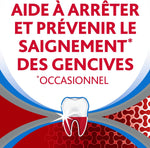 Side profile of Parodontax complete protection manual toothbrush