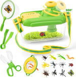 Funsland 17 piece bug catcher kit front view with habitat box