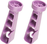 Rain Bird purple plastic drip tool top angle