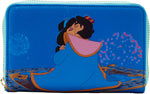 Loungefly Disney Jasmine Princess Series Zip Around Wallet front view authentic accessory