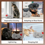 Complete packaging view of the authentic USA imported ALL FOR PAWS heartbeat pet sleep aid.
