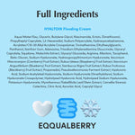 EQQUALBERRY HYALTOIN Flooding Cream | 5% Hyaluronic Acid & Ectoin, 10% Glacier Water | Quick Cooling Gel Moisturizer: Hydration, Barrier Repair & Redness Relief | Korean Skincare (1.69 fl.oz / 50ml) - Image 9