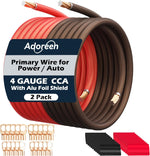 Adoreen 4 gauge power and ground wire kit front packaging