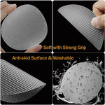 DaskFire clear non slip safety discs laid out