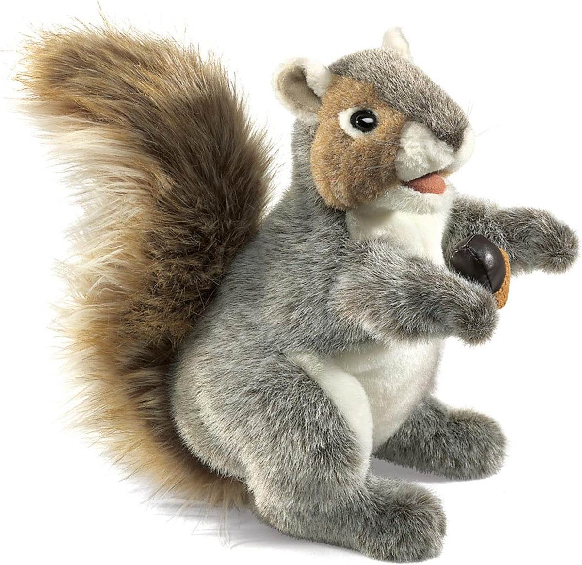 Folkmanis Gray Squirrel Hand Puppet, 1 EA - Image 1