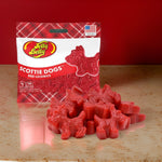 Authentic non GMO Jelly Belly licorice candy packaging layout