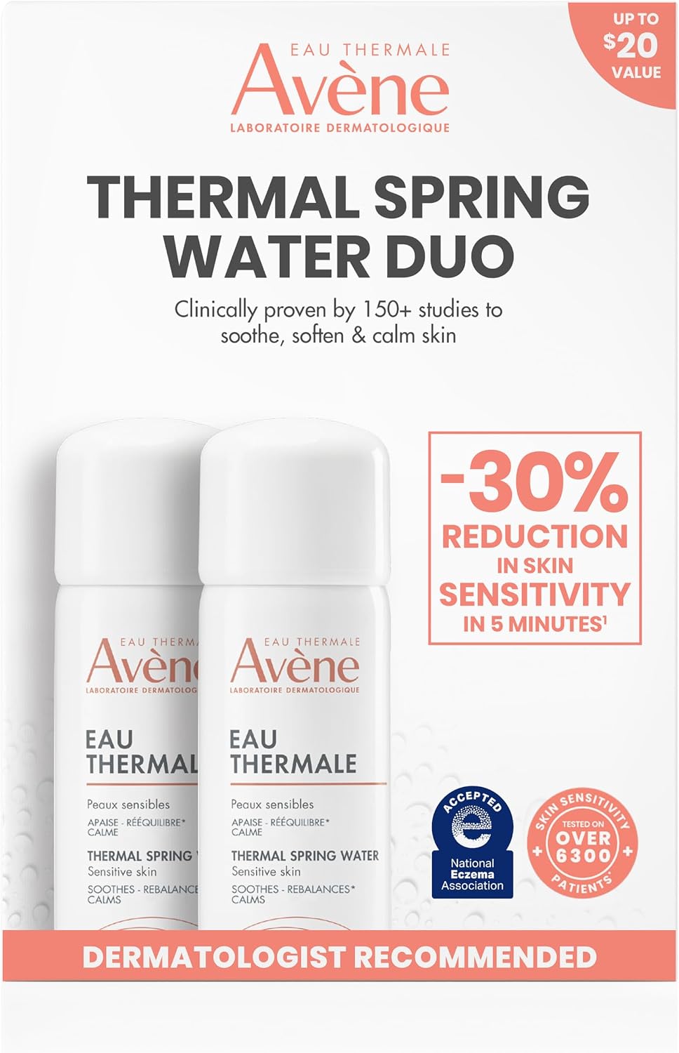 Avne Thermal Spring Water, Soothing Calming Facial Mist Spray for Sensitive Skin, Soothes, Softens + Calms Skin, Formulated with Mineral & Biological Properties - Image 10