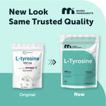 Micro Ingredients L-Tyrosine 360 softgels pouch back label details