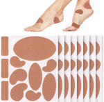 THSTOIC Moleskin for Feet Blisters 10 sheets showing various pre-cut shapes for blister prevention.