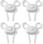 Safety 1st OutSmart Flex Lock white four pack front view