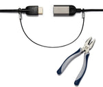 TetherTies commercial IT security hardware display