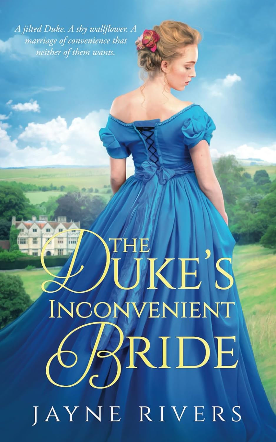 Jayne Rivers The Duke's Inconvenient Bride front cover paperback