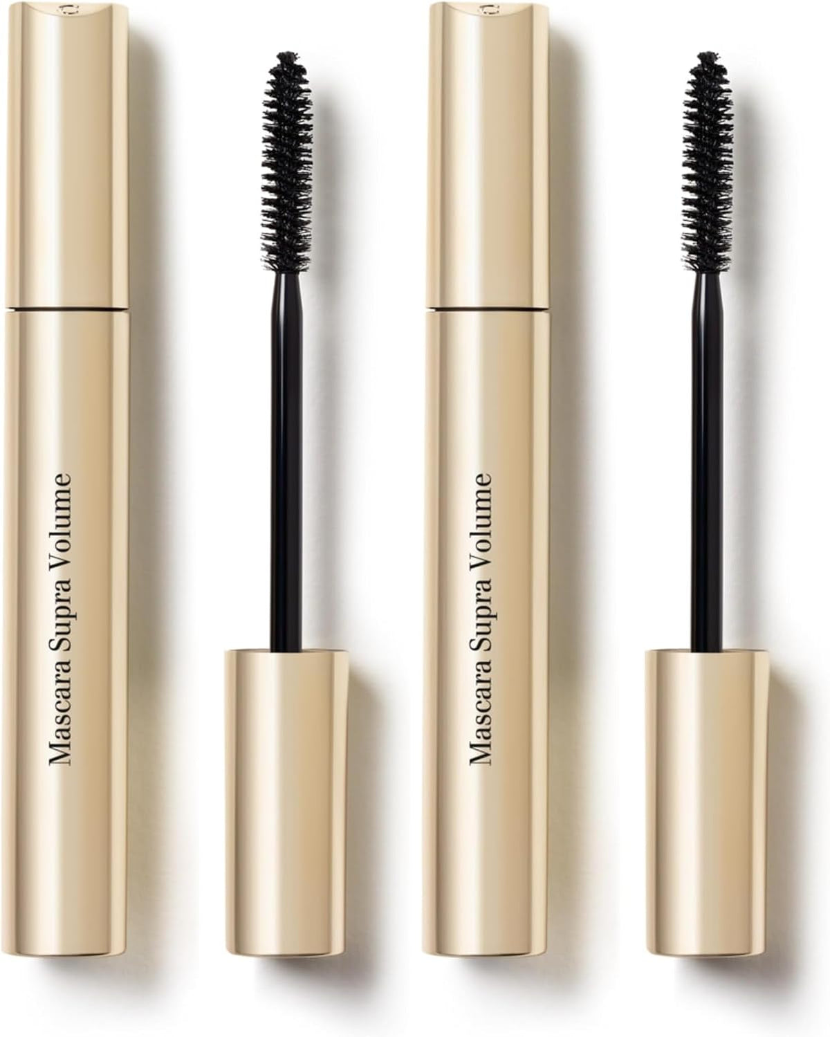 Volumizing and thickening mascara sleek gold packaging