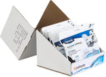 Petmate replacement filters showing dual action polyester and charcoal layers