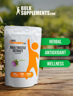 Unflavored milk thistle extract powder for healthy smoothies