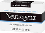 Neutrogena Original Amber Bar Facial Cleansing Bar with Glycerin, Clean-Rinsing, Transparent Face Soap, Free of Harsh Detergents, & Dyes, 3.5 oz - Image 10