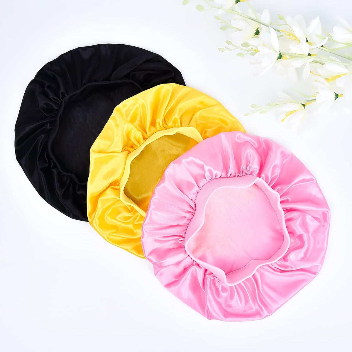 Aileam toddler hair sleep cap multicolored set