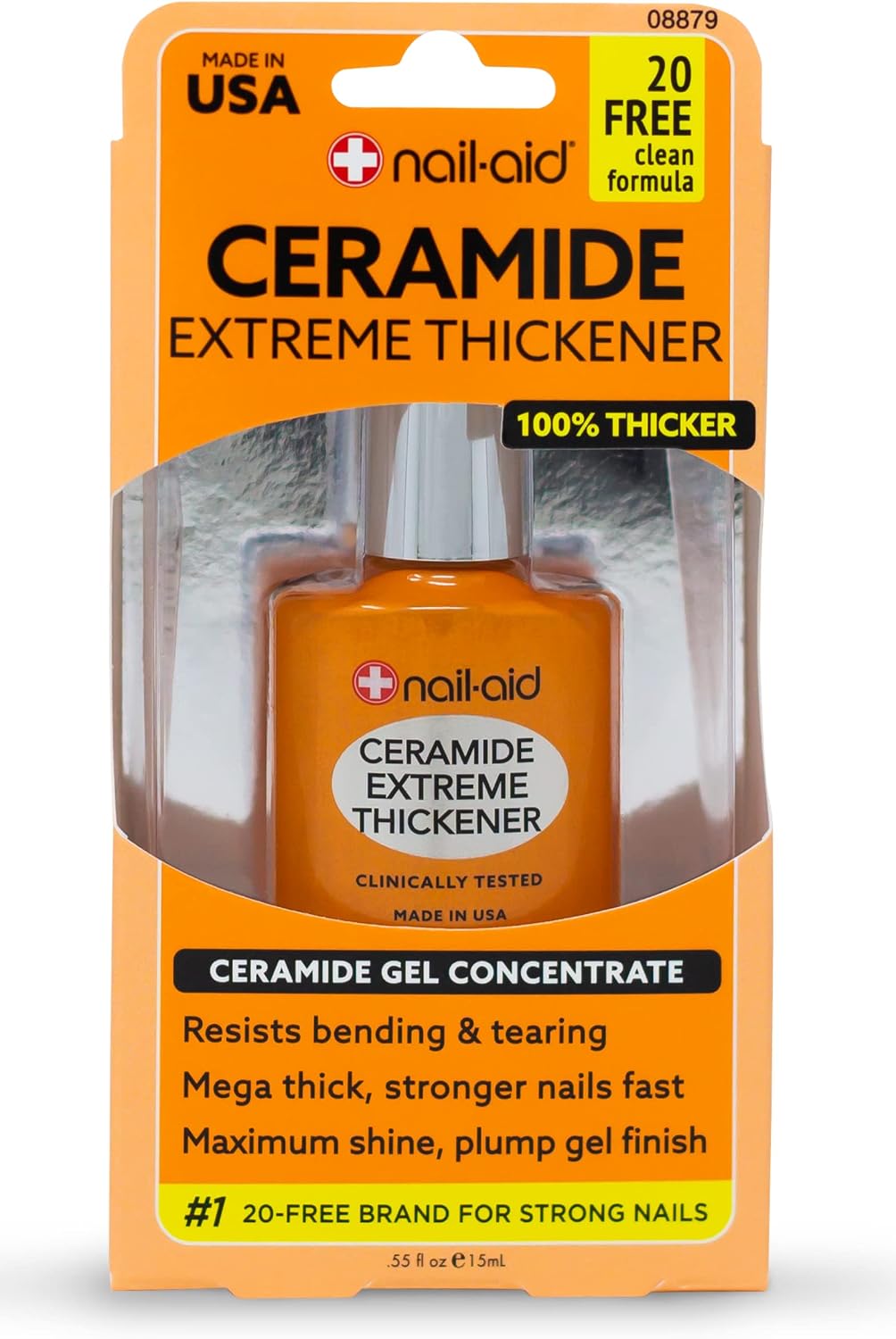 Nail-Aid clear nail treatment packaging detail