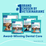 USA imported Virbac dental chews for extra small dogs under eleven pounds